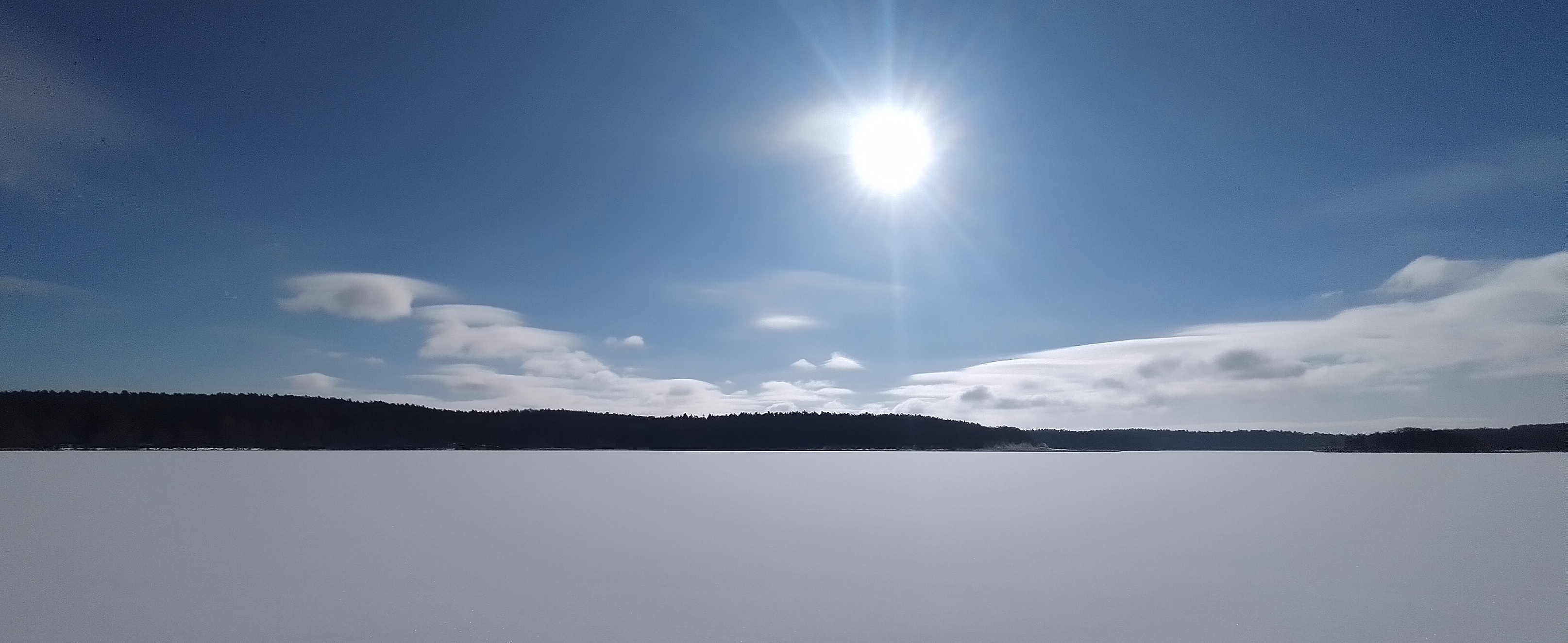 Havel Alm Kratzeburg | Der zugefrorene Käbelicksee