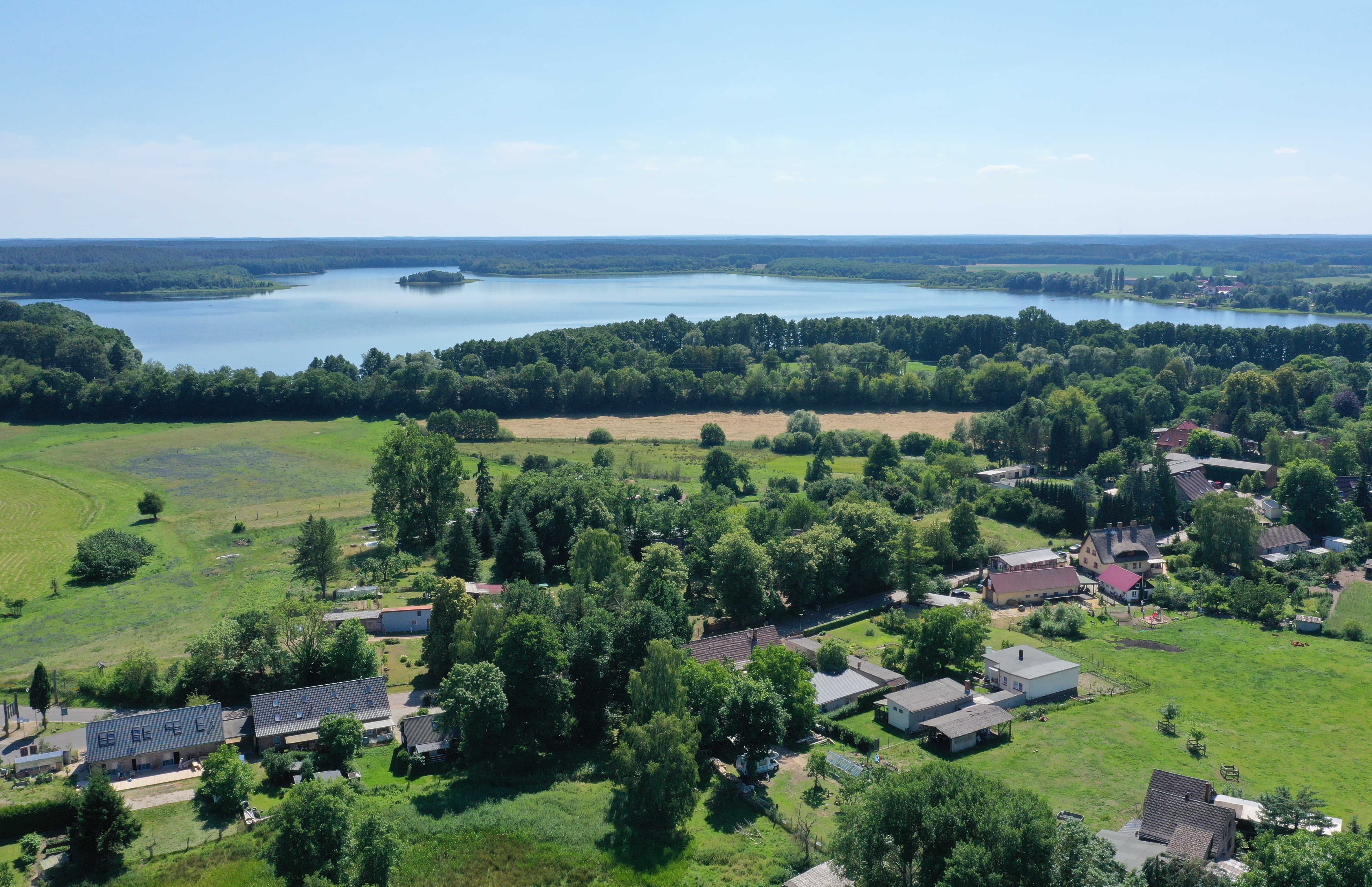 Havel Alm Kratzeburg | Kratzeburg von oben