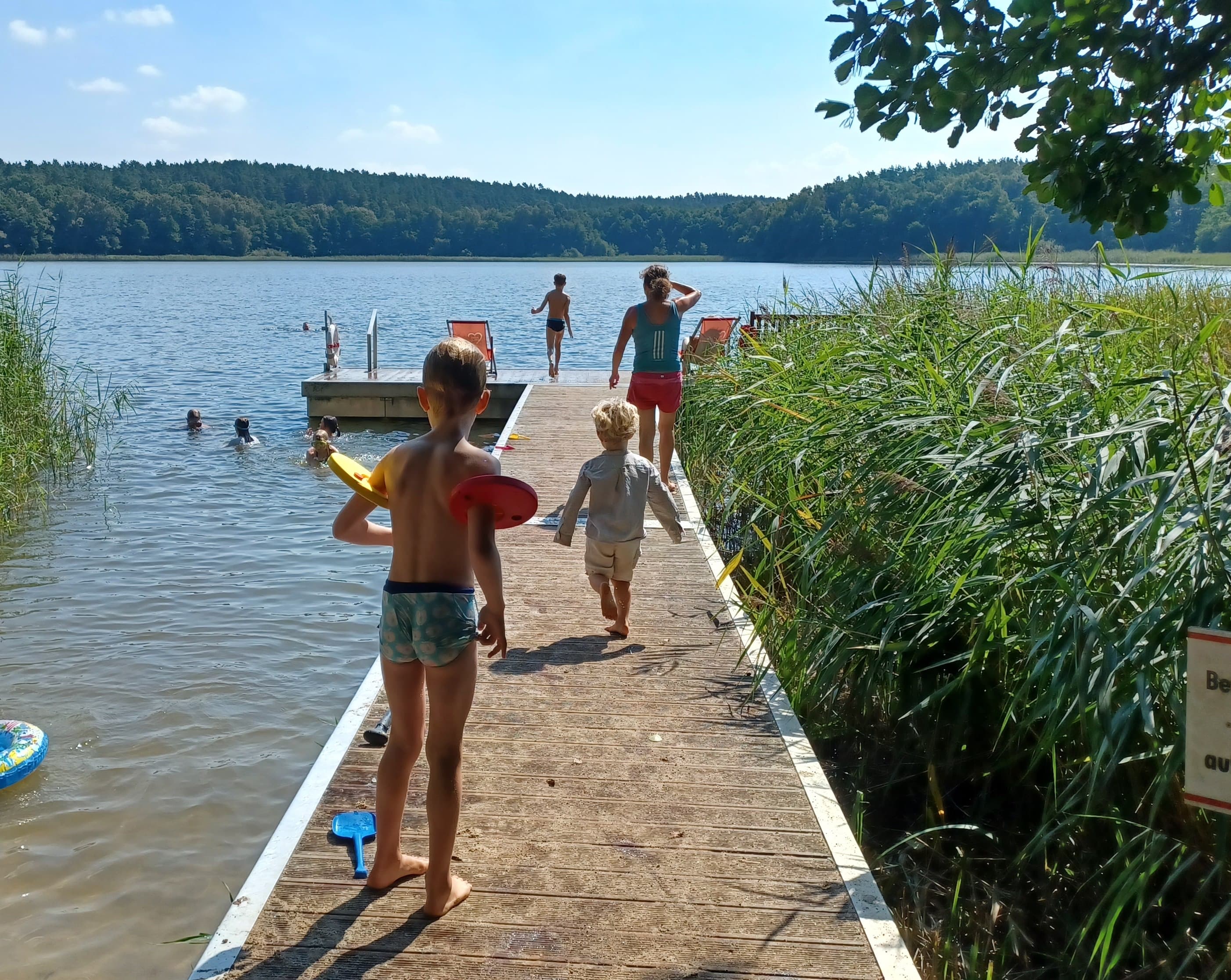 Havel Alm Kratzeburg | Badestelle beim Familienferienpark Dambeck