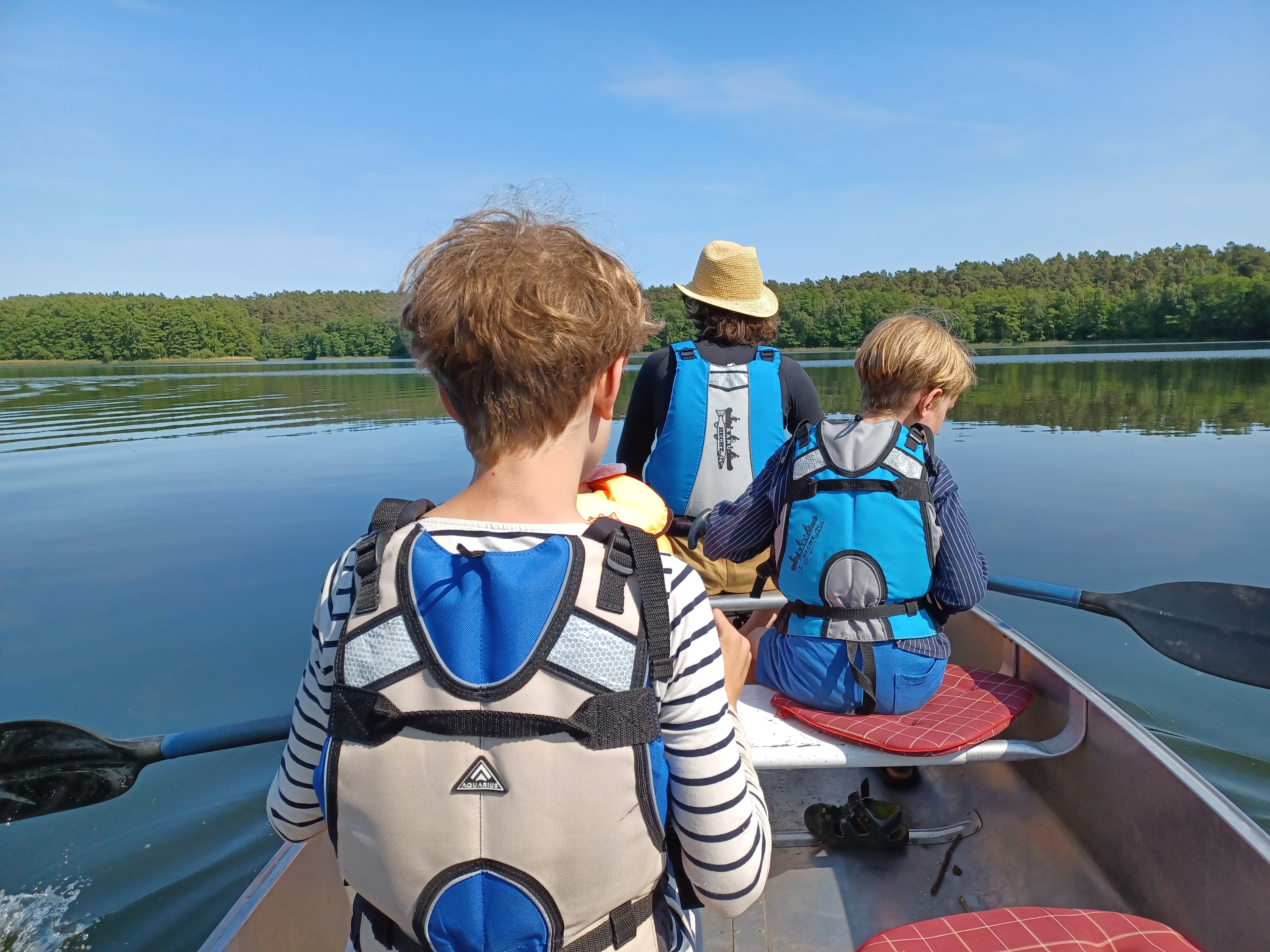 Havel Alm Kratzeburg | Kanu fahren auf dem Käbelicksee