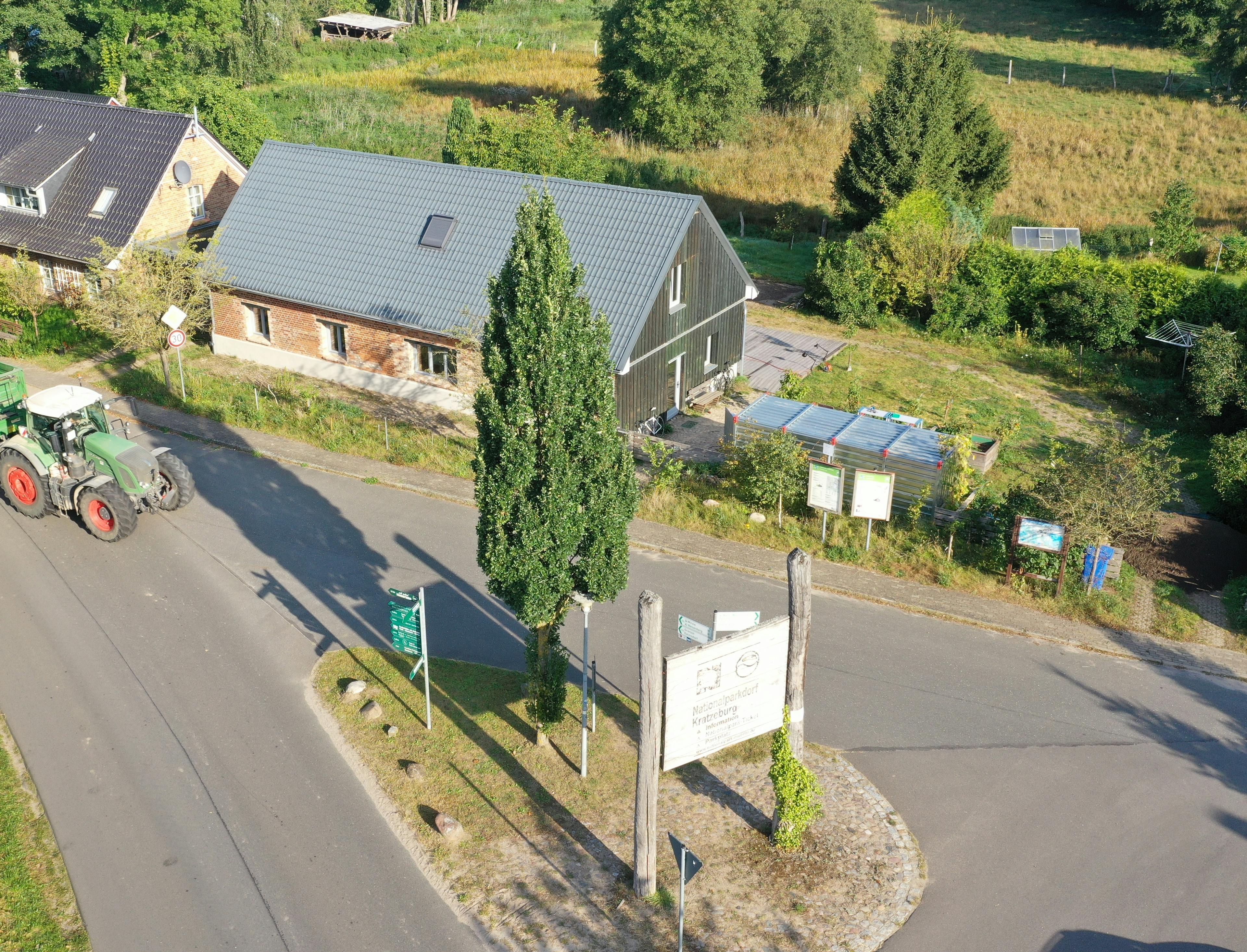 Havel Alm Kratzeburg | Das Haus von oben