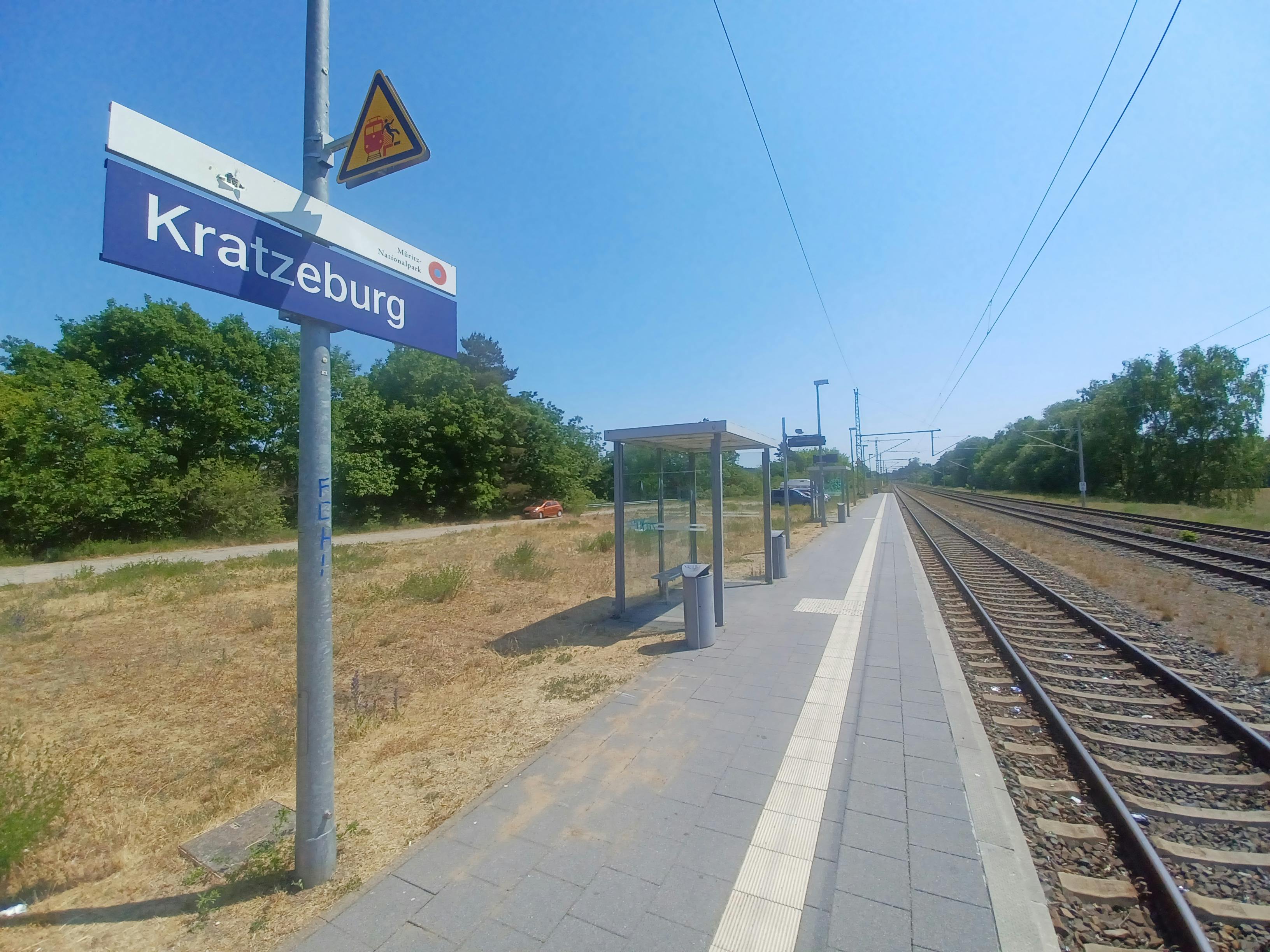 Havel Alm Kratzeburg | Bahnhof Kratzeburg